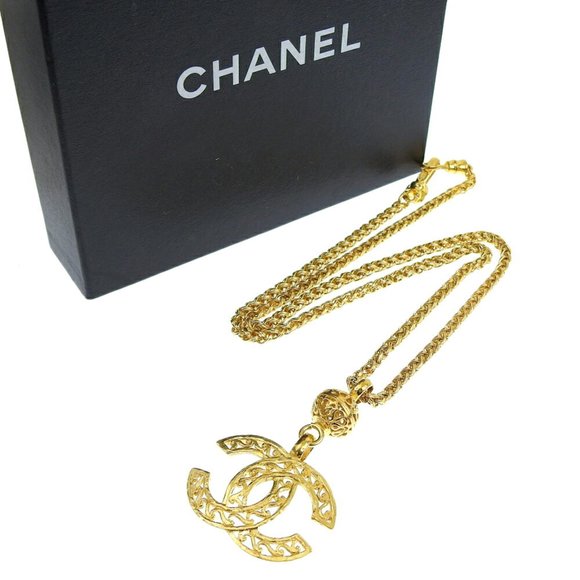 CHANEL Coco Mark Long Necklace 95A - Picture 6 of 6